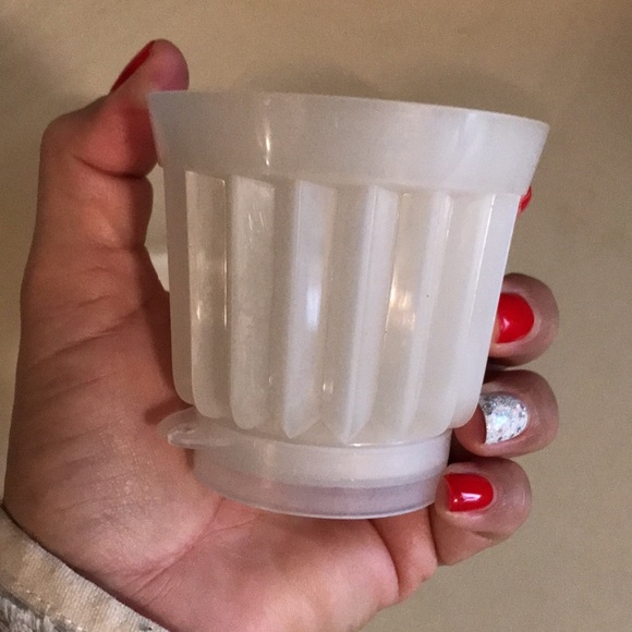 TUPPERWARE VINTAGE JELL-ETTES 1/2 CUPS 125 ML (4 PIECES SET) - Picture 7 of 9
